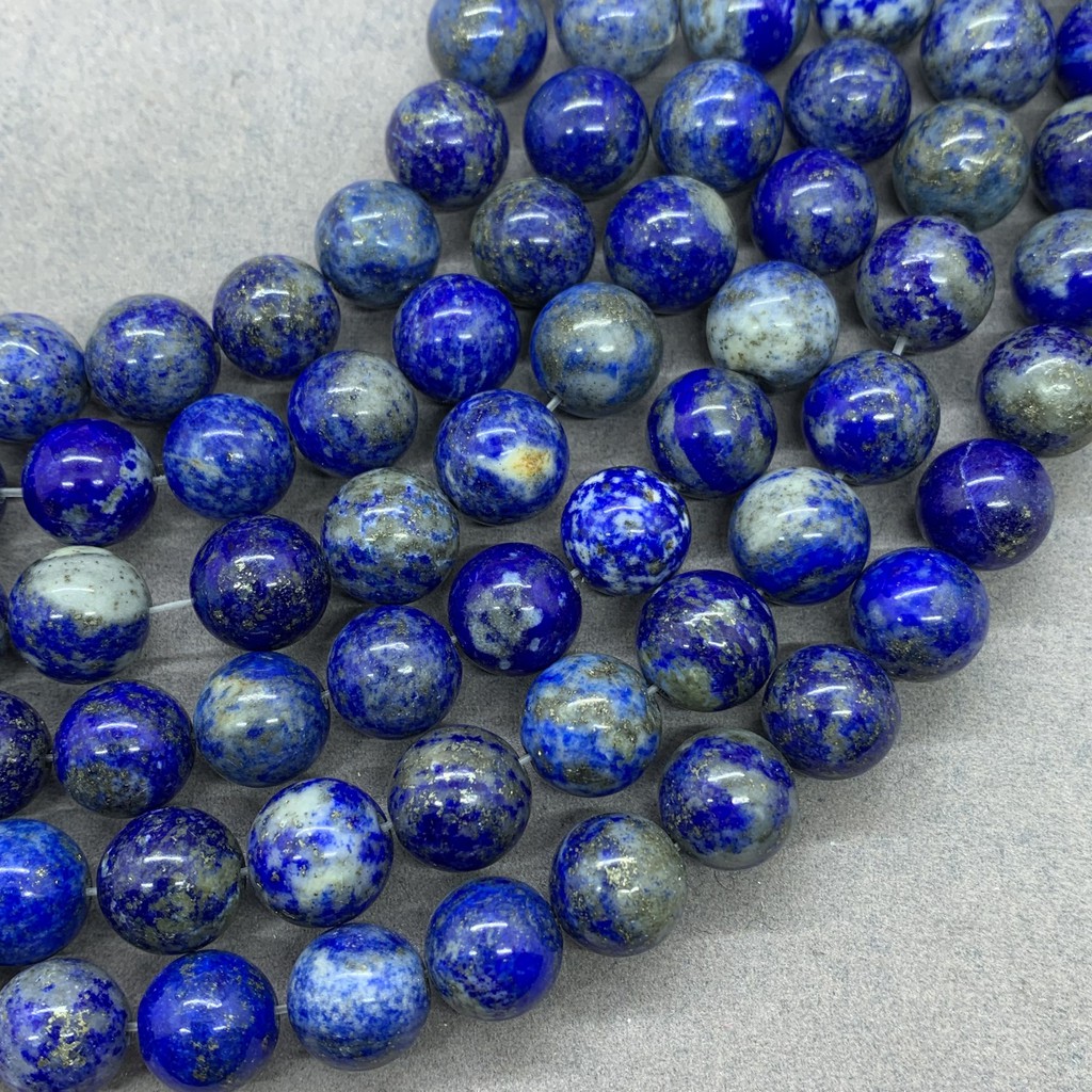Chuỗi Hạt Đá Lapis Lazuli Tự Nhiên 4-12mm Dùng Làm Vòng Đeo Tay