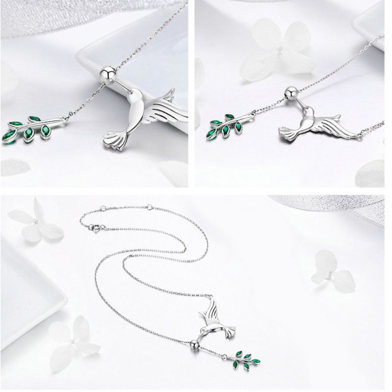 BTF 925 Sterling Silver Fashion Choker Pendant Necklace For Women Party FINE Jewelry