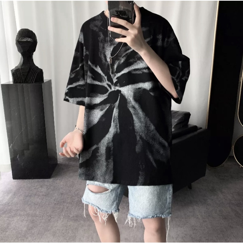 Áo Thun Cổ Tròn Tshirt Nữ Nam Unisex Chất Vải Thun Cotton Tâm Xoáy WAT466