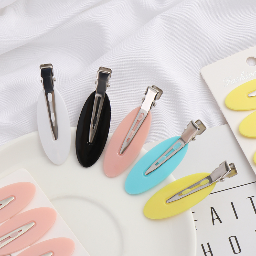 (Hàng Mới Về) Kẹp Tóc Không Gây Khó Chịu Nhiều Màu Sắc Thời Trang