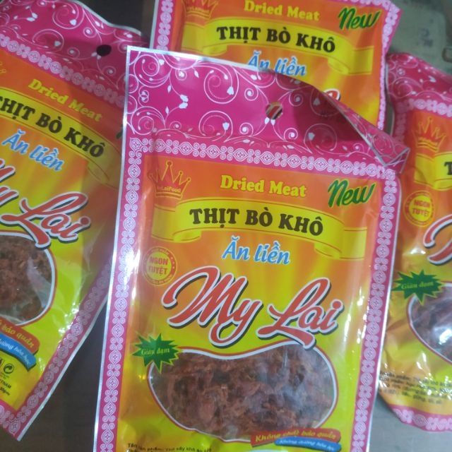 Thịt bò khô sợi ( heo giả bò) 1 gói