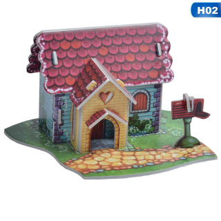 Bộ Xếp Hình 3d Hình Tháp Eiffel
