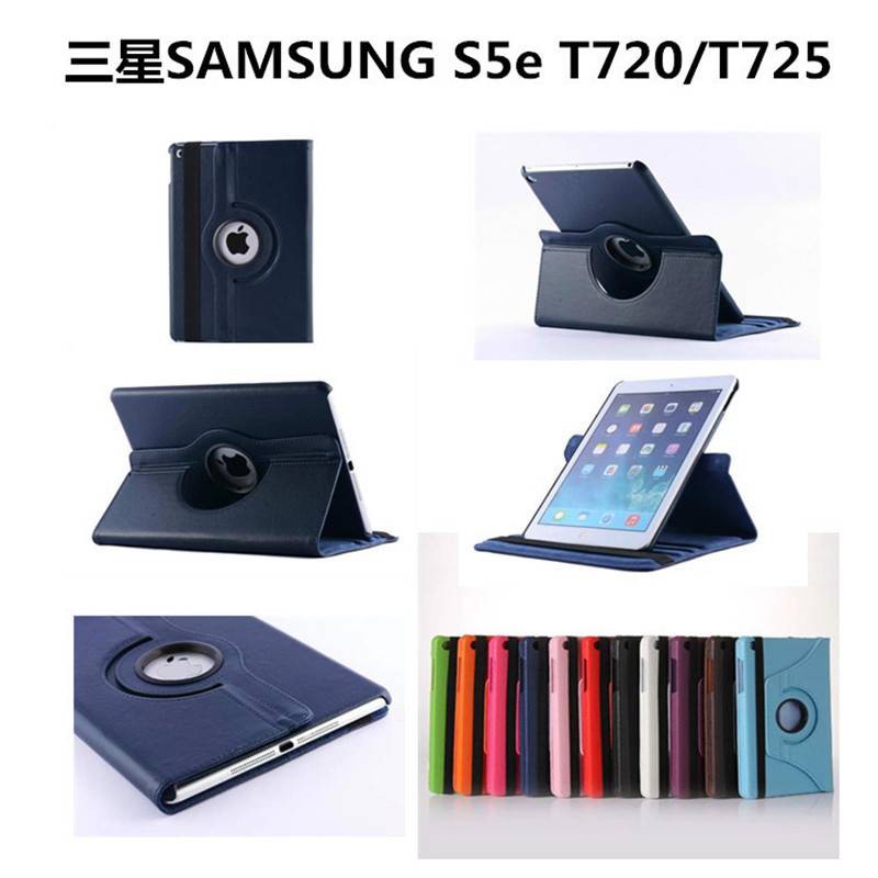 Bao da máy tính bảng thiết kế sang trọng có thể xoay 360 độ nhiều màu sắc cho Samsung Tab s5e 10.5" 2019 SM-T720 T725
