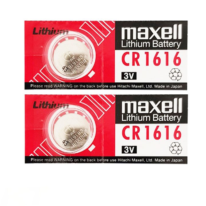 Pin CR1616 1616 Maxell lithium 3V Chính Hãng Japan