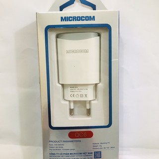 Củ sạc nhanh 15W-QC6 MICROCOM