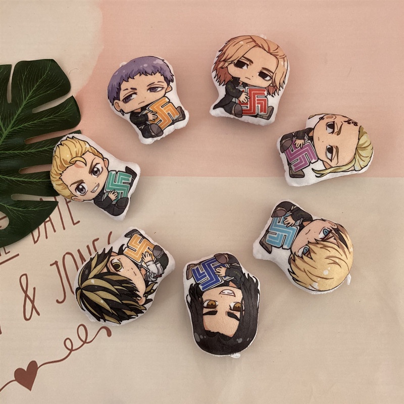 Gối Nhồi Bông Dễ Thương Hình Tokyo Revengers