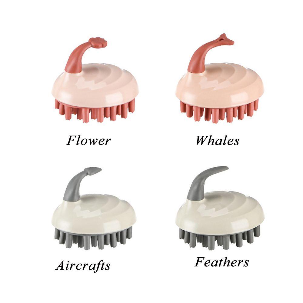 Bàn Chải Gội Đầu Silicone Cầm Tay Tiện Dụng