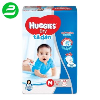 Bỉm - tã dán huggies size m44, l38, xl34 miếng