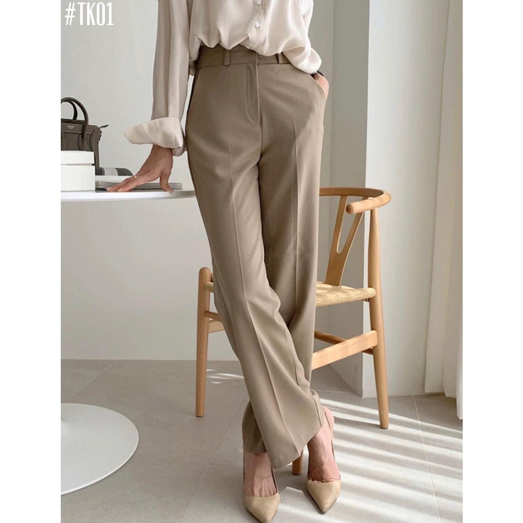 [Có sẵn] Quần ống suông công sở lịch sự