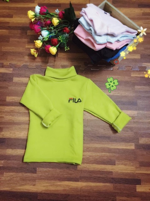 Áo cổ lọ Fila cotton len | BigBuy360 - bigbuy360.vn