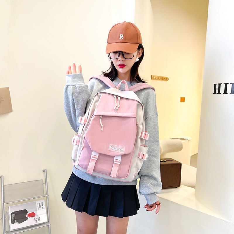 Balo nữ đi học thời trang Ulzzang Hàn Quốc, cặp sách đẹp hàng cao cấp dễ thương