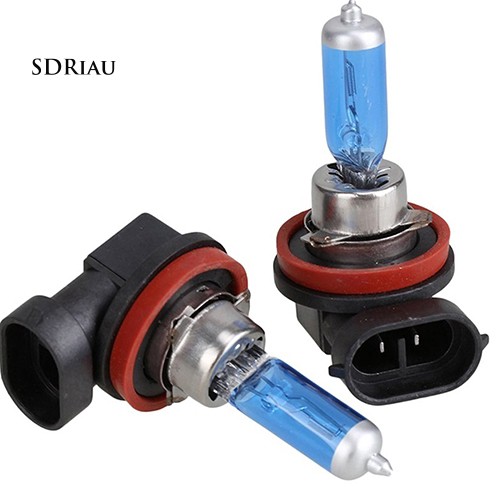 Set 2 bóng đèn H11 12V Xenon Halogen cho xe hơi tiện dụng