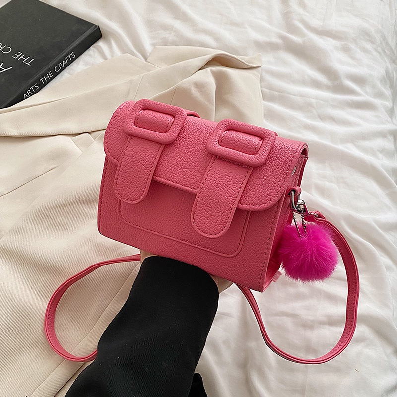 Túi Đeo Chéo Hình Vuông Nhỏ Phong Cách Nước Ngoài Cho Nữ