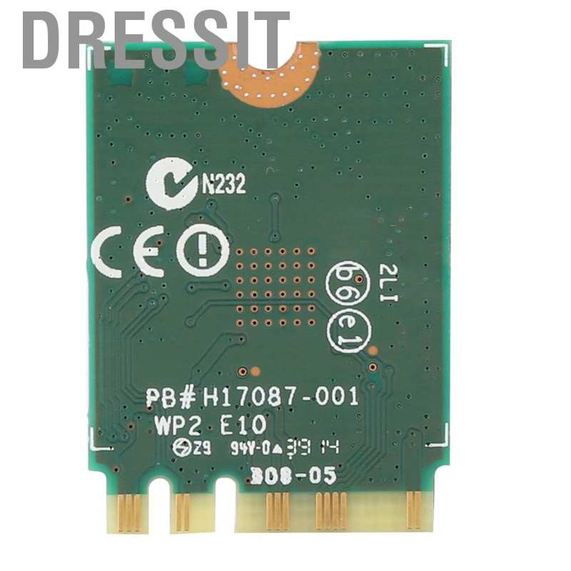 Dressit Dual Band 867Mbps WiFi Wireless Card For Intel 7260AC NGFF/M2 2.4G/5Ghz 802.11ac