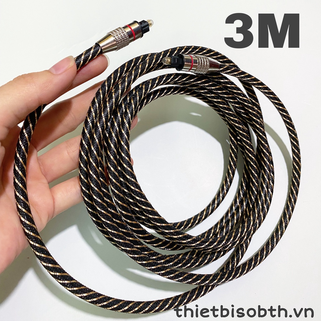 Dây Quang Âm Thanh Bọc Dù Chất Lượng Cao Optical 3M