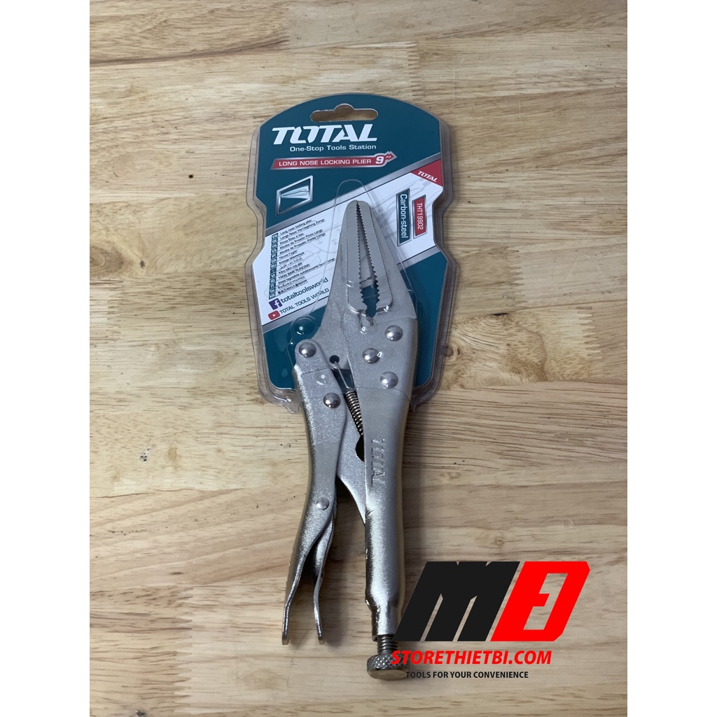 9" Kìm bấm chết mũi dài Total THT19902