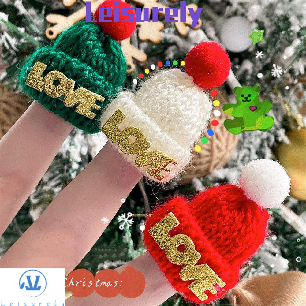 Mũ Len Mini Phong Cách Giáng Sinh Dễ Thương Nhiều Màu Sắc