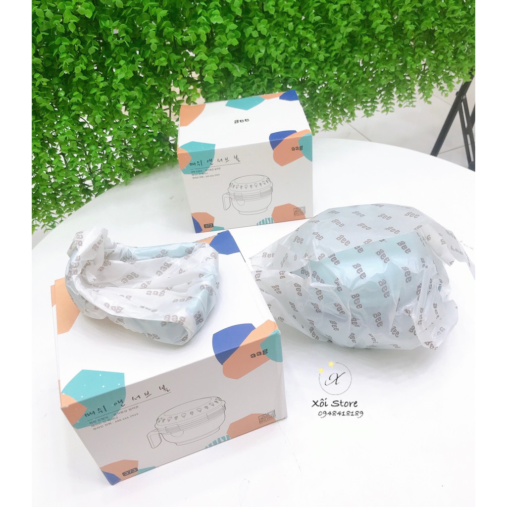 [ Chính hãng ] : Bộ chế biến đồ ăn dặm cho bé AAG