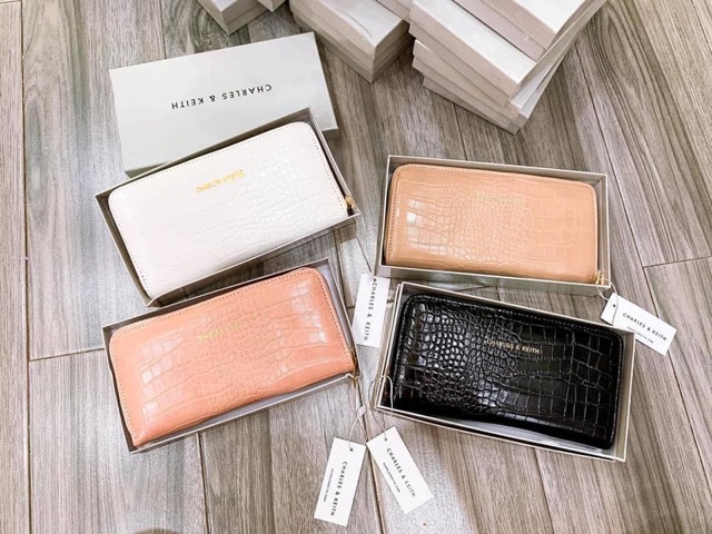 VÍ DÀI KÉO KHOÁ NHIỀU NGĂN FULL BOX