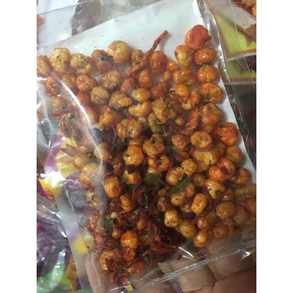 Ngô cay bò khô, lá chanh