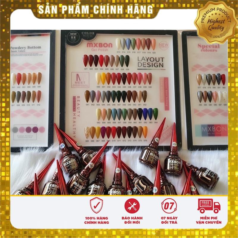 set mxbon 88 màu tặng bảng màu