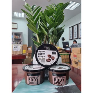 Tẩy Da Chết Toàn Thân Organic Coffee & Sugar Body Scrub 250g