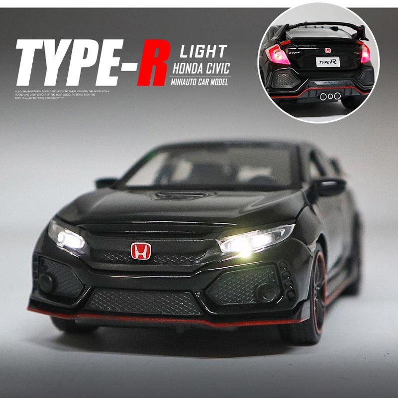 Mô Hình Xe Hơi Honda Civic Type-R Bằng Hợp Kim Tỉ Lệ 1: 32