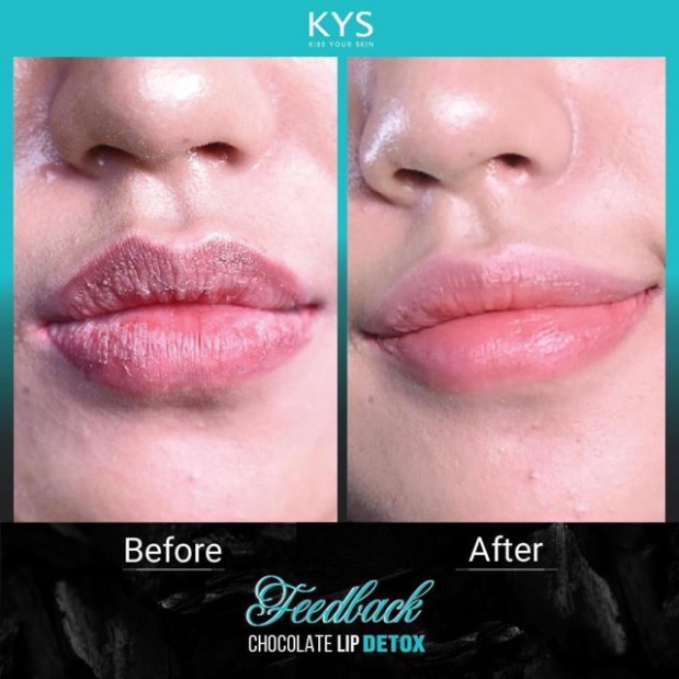 Son KYS Chocolate Lip Detox Thải độc, Kháng Khuẩn, Dưỡng môi hồng tự nhiên