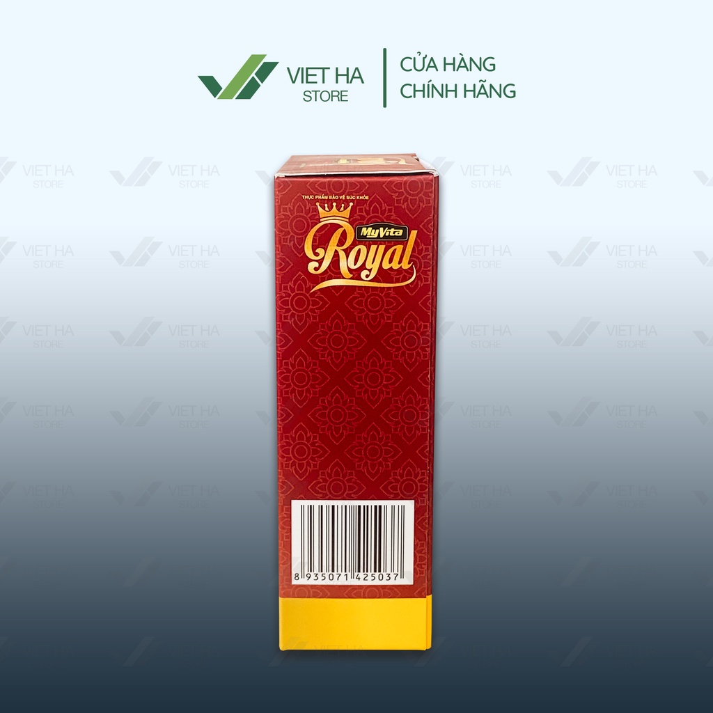 Thực phẩm chức năng MyVita Royal - Tăng cường đề kháng, Ăn được ngủ được, Tăng cường sức khỏe - Hộp 02 chai