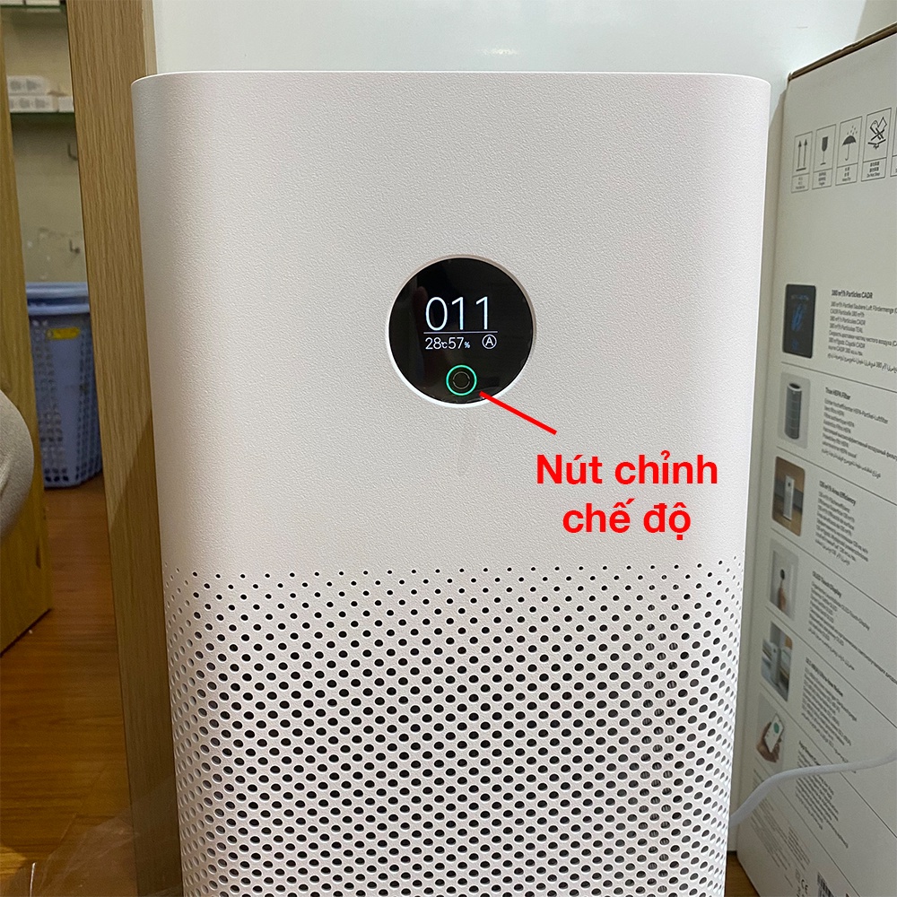 [Mã 44ELSALE1 giảm 5% đơn 3 Triệu] [BẢN QUỐC TẾ] Máy Lọc Không Khí Xiaomi 2H - 3H 2019 Mi Air Purifier (31W)