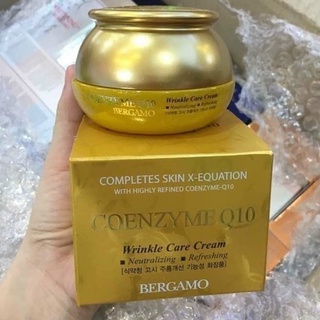 Kem Chống Lão Hóa Bergamo Coenzyme Q10 Wrinkle 50g