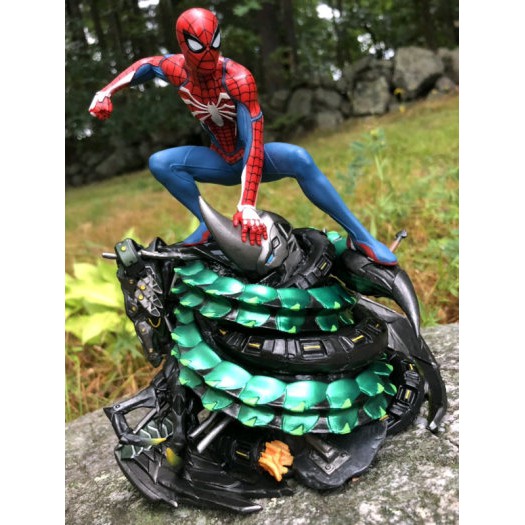 Mô hình Tượng Spider Man người nhện trong PS 4 - cao 18cm - Avengers