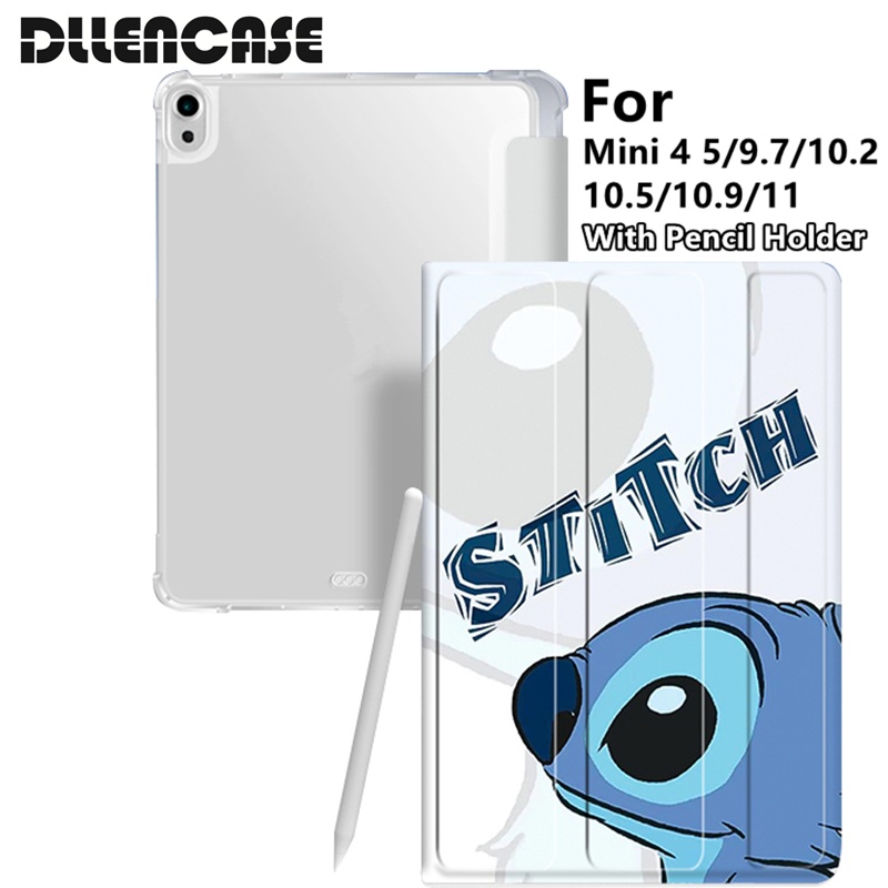 Bao da máy tính bảng Dllencase A272 thích hợp cho iPad 2021 Pro 11 2019 2020 10.2 7/8 2018 9.7 5/6 Mini 4 5 Air 4 10.5