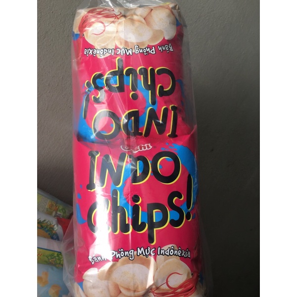 Bim bim Snack Oishi bánh phồng mực Inđônêxia 40g/gói