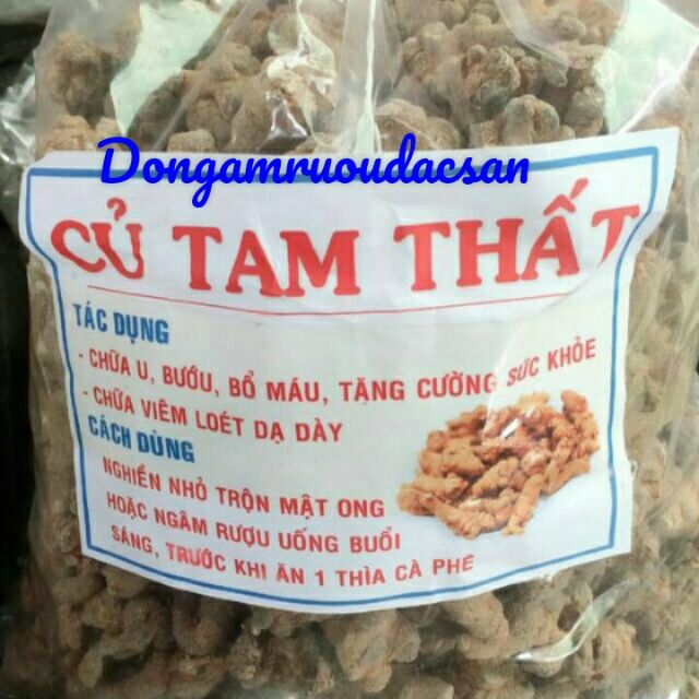 Tam thất bắc củ 100g