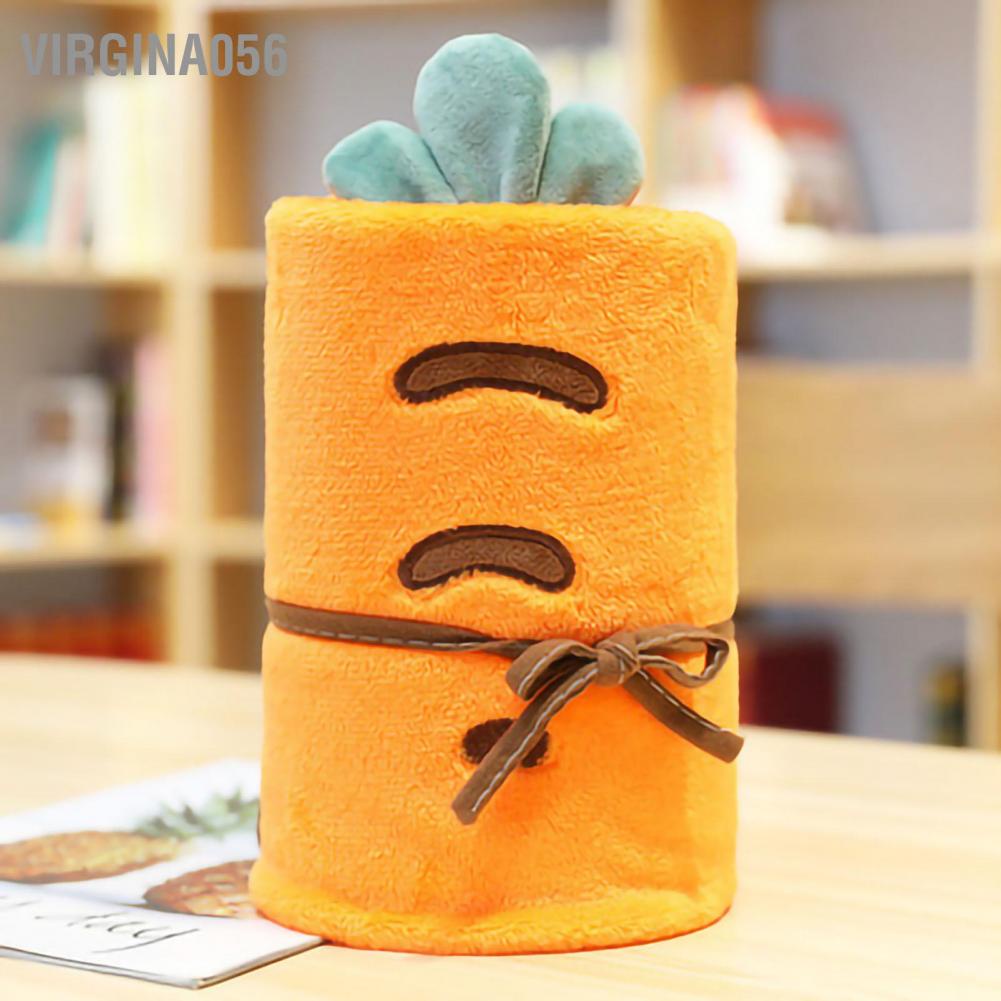 Có thể bán buôn Chăn hoạt hình Mềm mại sang trọng Dễ dàng cuộn lên ngủ trưa thoáng khí cho giường sofa văn phòng Virgina056 Hàng giao ngay