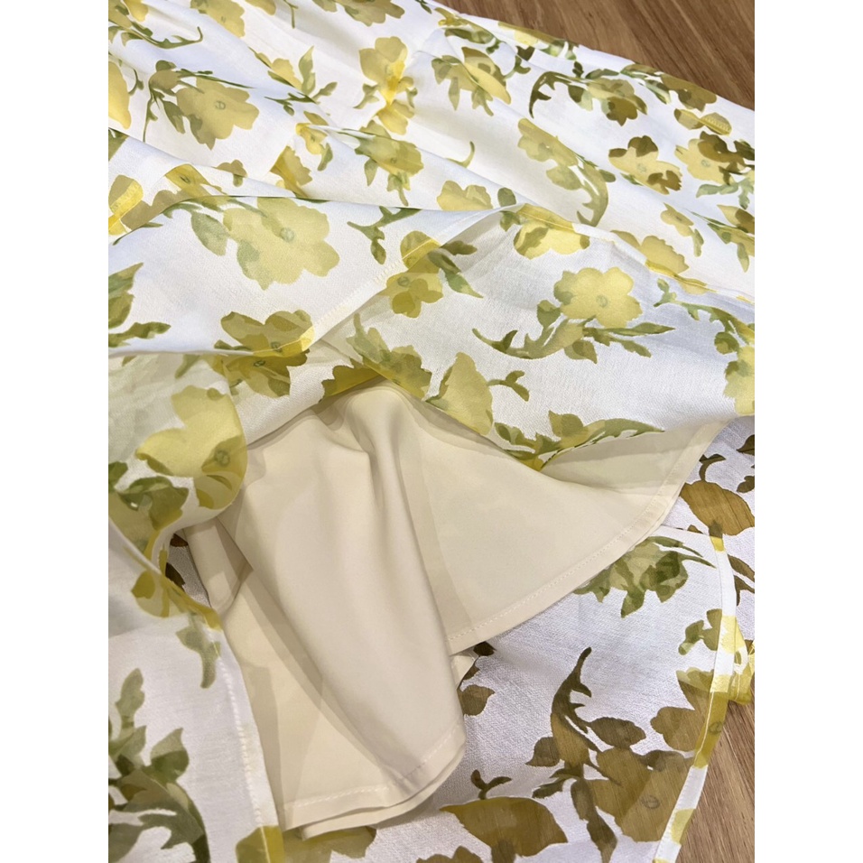 Đầm T.O.P.S.H.O.P Hoa Vàng - Hàng xuất dư 100%