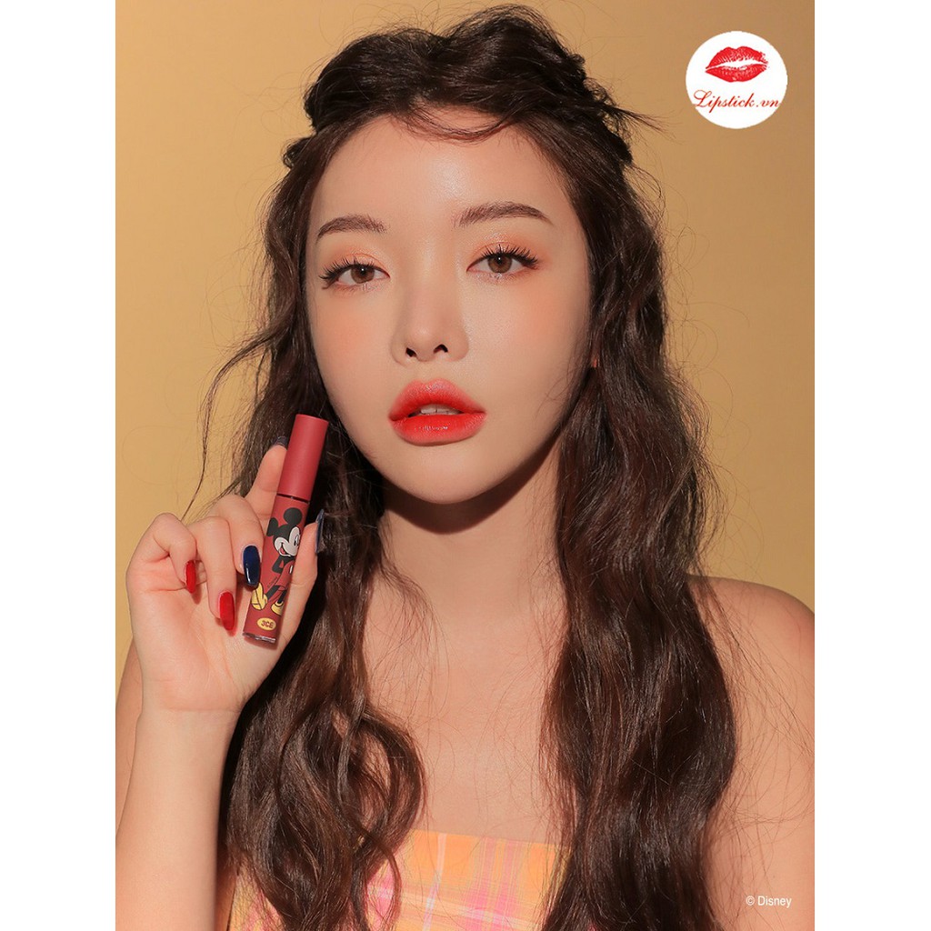 SON 3CE PHIÊN BẢN MICKEY TATTOO LIP #COOLEST #LUZTIC #PICNICKER #BESTPART [Chính Hãng] | BigBuy360 - bigbuy360.vn