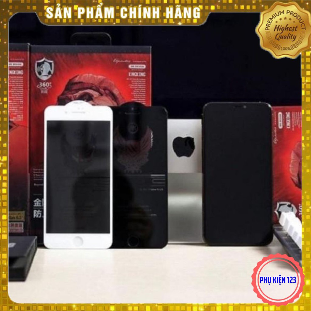 ⚡[CHÍNH HÃNG] Kính Chống Nhìn Trộm King Kong WkDesign cho iPhone 6/7/8/6P/7P/8P/X/XSMAX/11PRO/11PROMAX