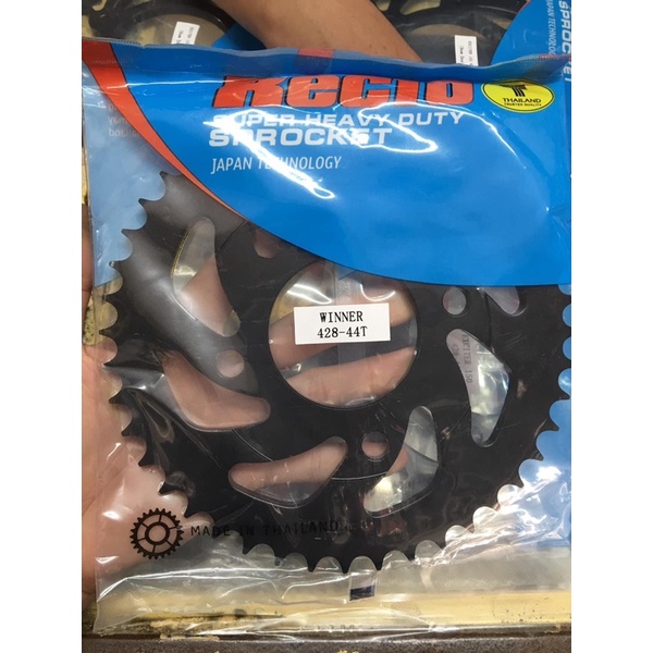 Dĩa tải sắt Recto winer Sonic size 36 - 45 răng Chính hãng thái Lan