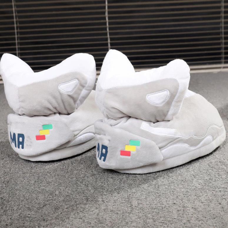 Giày bông phát sáng dép bông đi trong nhà ĐẾ CAO SU hàng có sẵn vyvyshop