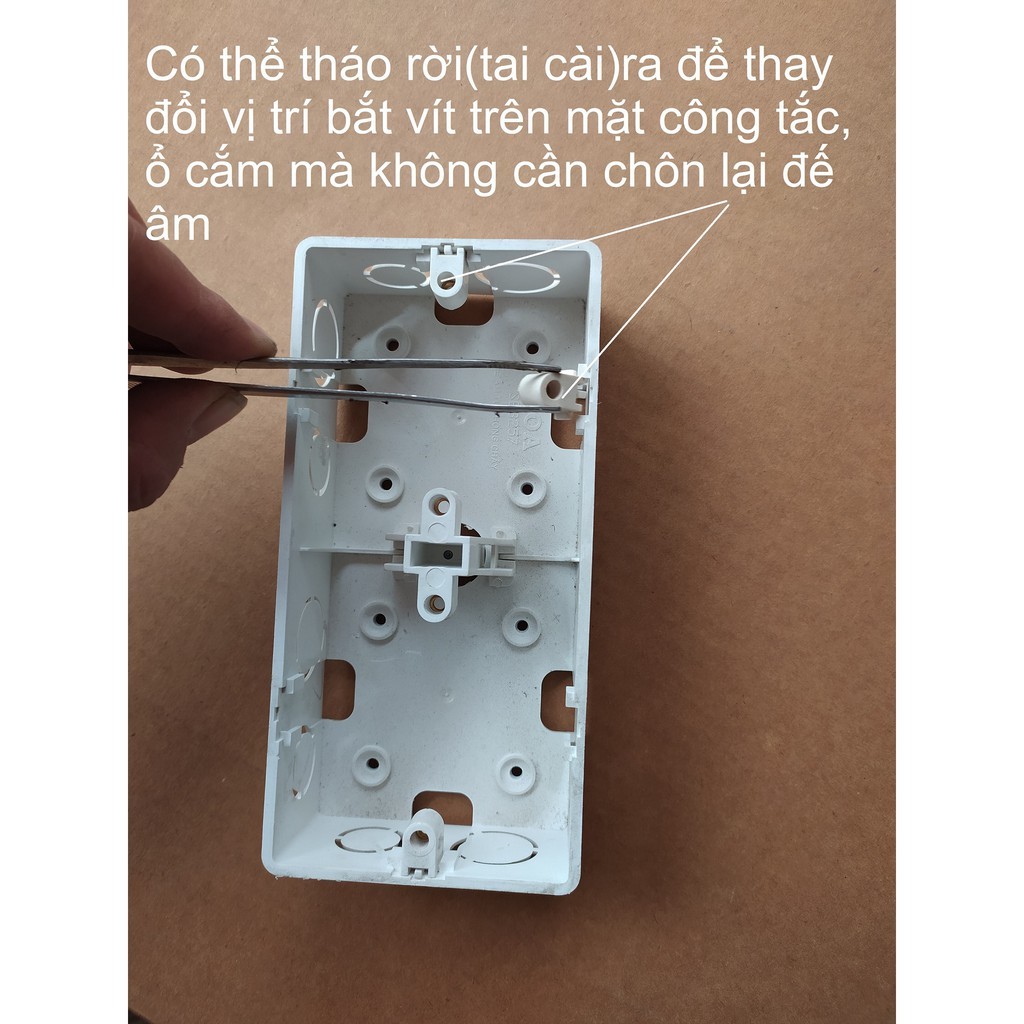 ĐẾ ÂM ( đôi, ba ) VUÔNG LiOA