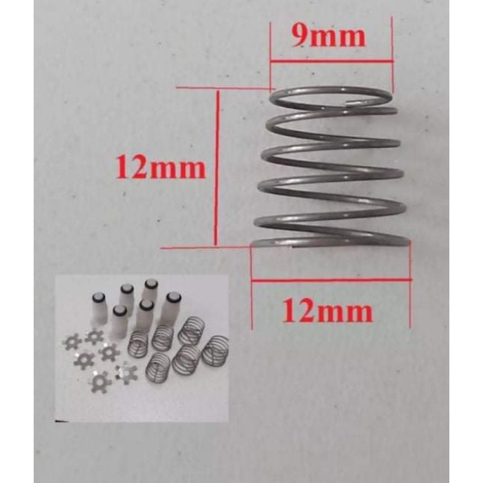 Bộ 6 van áp thay thế sữa chữa cho máy xịt rửa xe