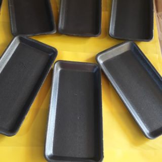 Khay xốp đen  - Lốc 10 cái