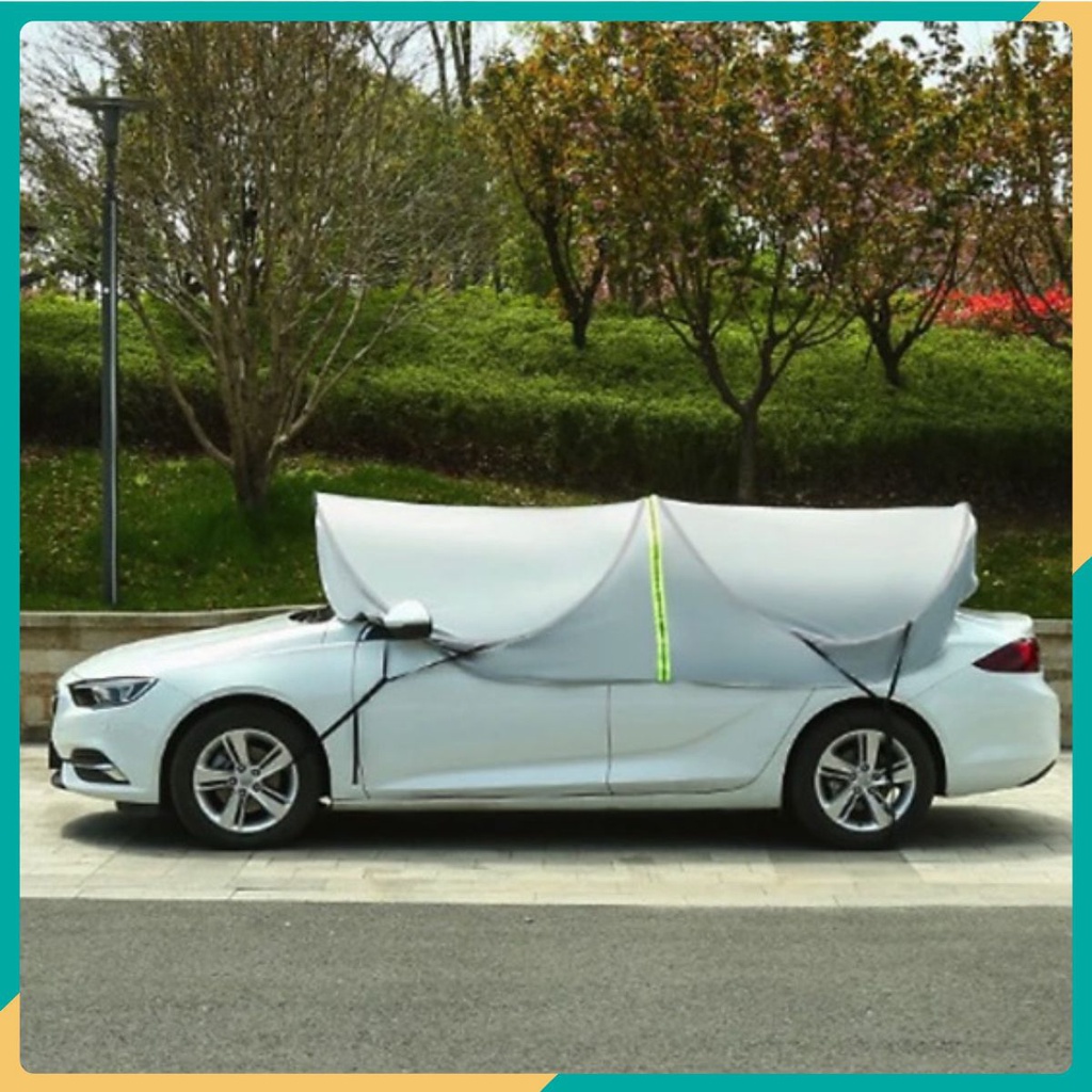 Bạt Phủ tự động che nắng che mưa ô tô Tự Bung Double O 🚗🚗