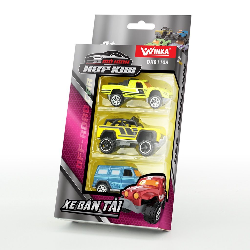 Mô Hình Hợp Kim - Xe Địa Hình DK81108 - Duka