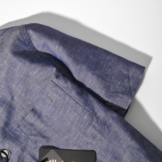 Áo Somi Vải Linen - Xanh