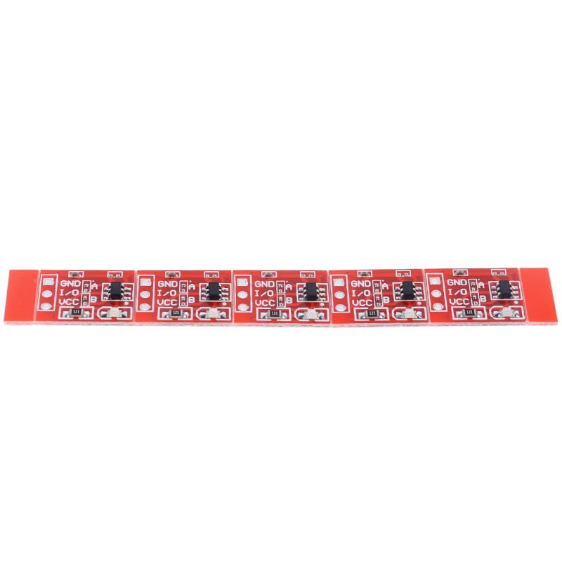 Set 5 Mô Đun Nút Cảm Ứng Tự Khóa Ttp223 2.5-5.5v Mới