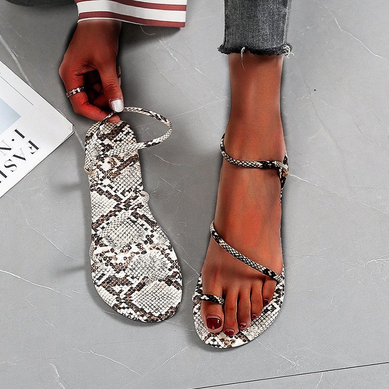 Giày sandal IELGY bằng da PU thời trang cho nữ