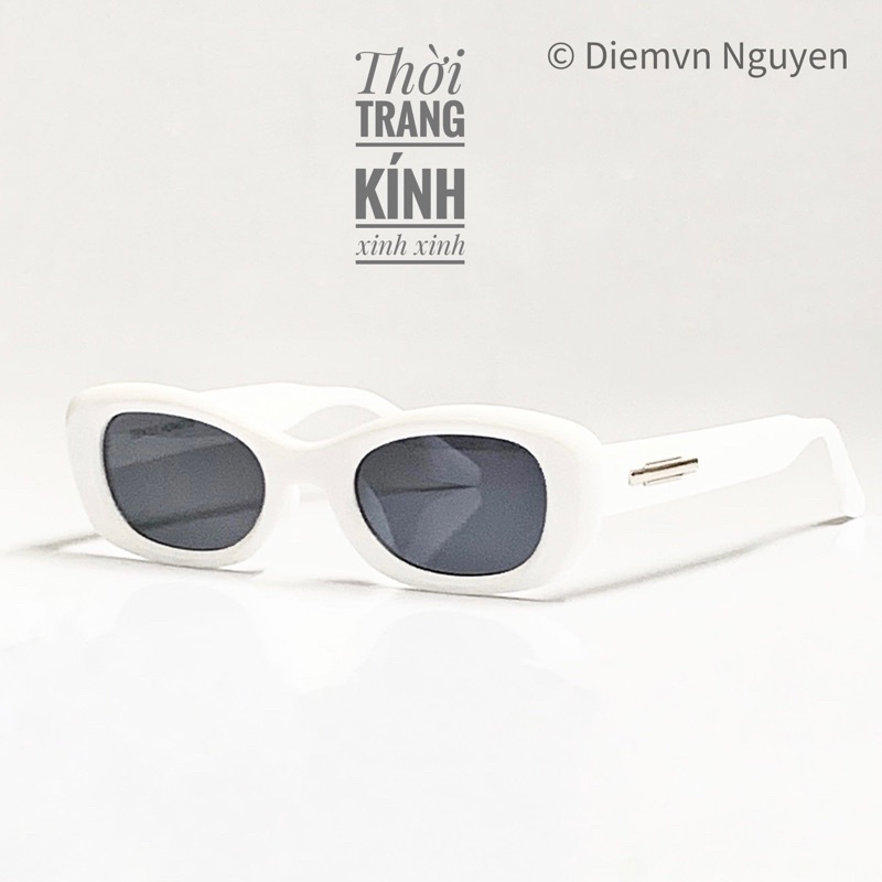 Kính râm thời trang nam nữ_Kính râm chuẩn UV, dập logo đẹp_ Dáng nhỏ xinh